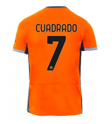 Inter Milan Juan Cuadrado #7 Replika Tredjetrøje 2023-24 Kortærmet